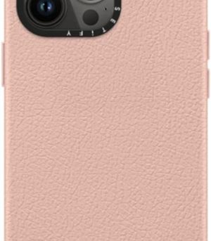 Pebbled iPhone 13 Pro Case [4.9ft Drop Protection/Compatible with Magsafe] - Light Pink